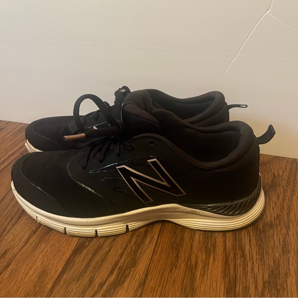 New Balance 715  Cross‎ Women’s Size 9 Training Shoes Sneakers Black - Picture 4 of 9
